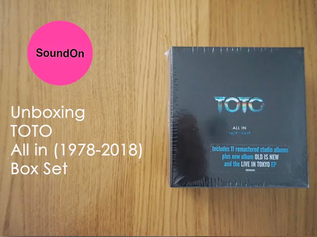 Unboxing TOTO All in (1978-2018) Box Set - YouTube