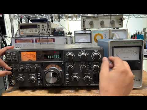 TS-530 修理完了【2023-08-21】 - YouTube