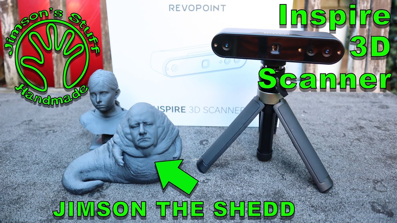 Testing the New Inspire 3D Scanner from Revopoint - YouTube