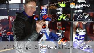2017-2018 LANGE RS & RX Dual Core Boots - YouTube