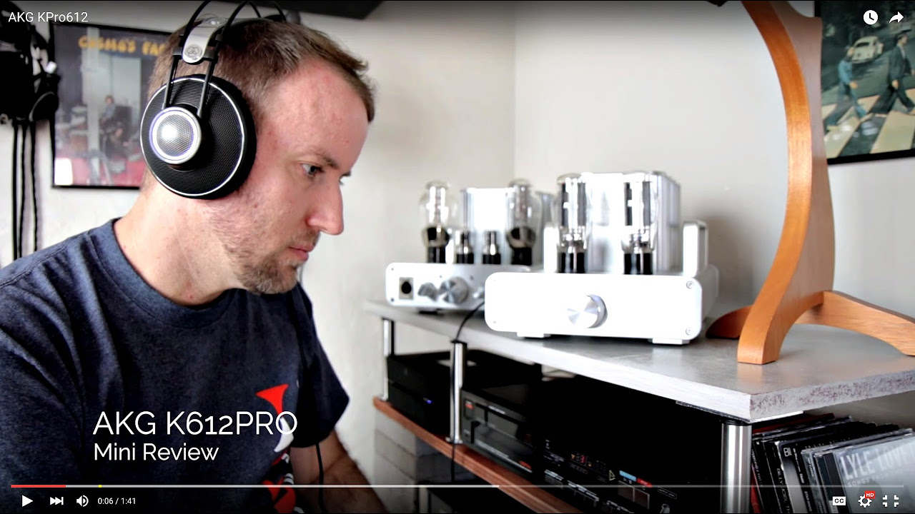 AKG K612 PRO (mini review) - YouTube