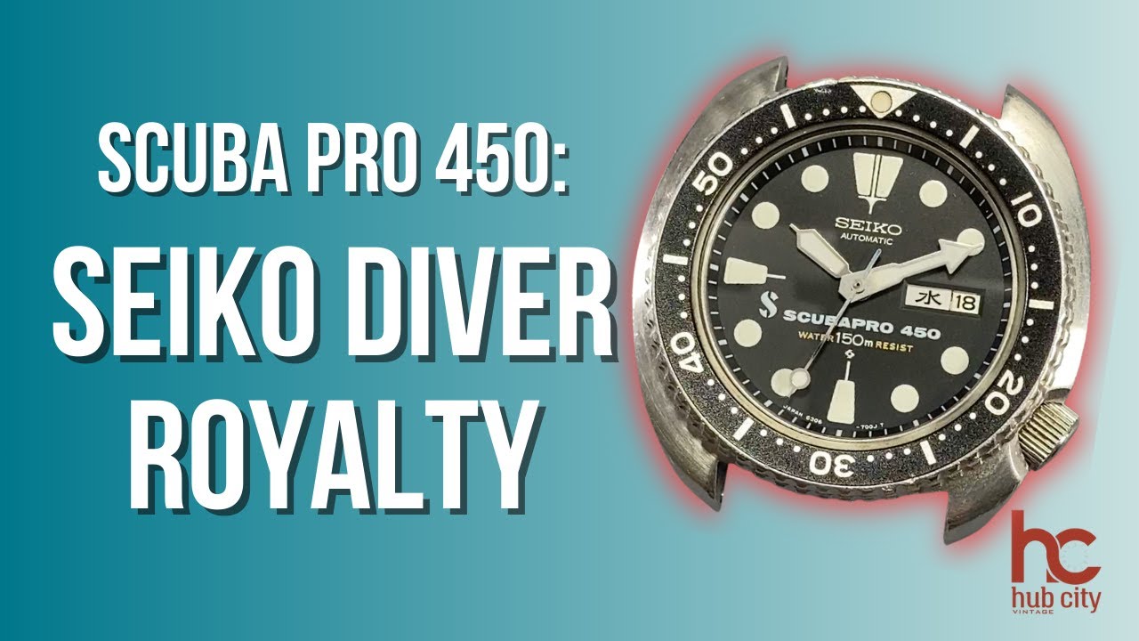 Scuba Pro 450: Seiko Diver Royalty - YouTube