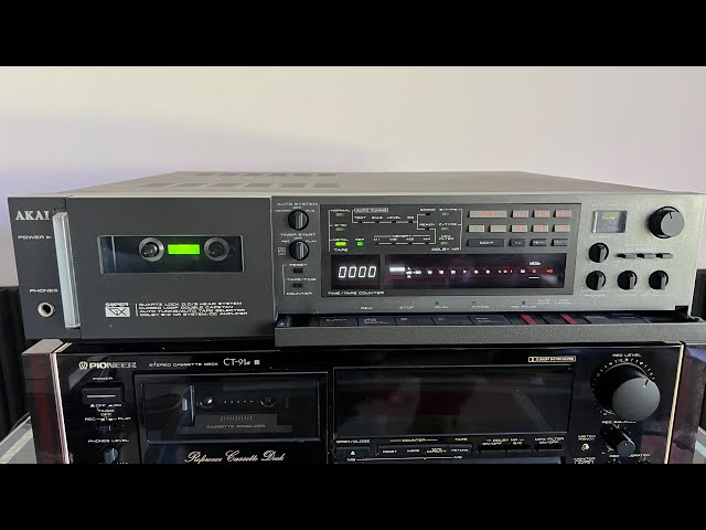 Akai GX-F91: A Rare Gem in Shadow Gray Arrives! - YouTube