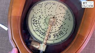 SmallWorld RHYTHM disc 20 organette music box 4MH729RH リズム時計