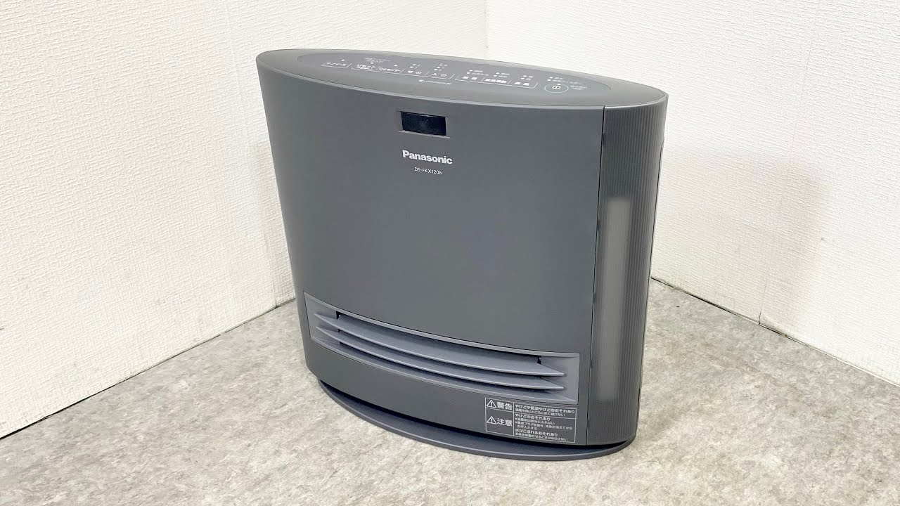 ○ Panasonic パナソニック 加湿セラミックファンヒーター DS-FKX1206