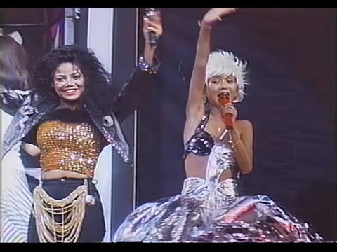 本田美奈子 / DISPA 1987 / FUNKY TOWN (4K) - YouTube