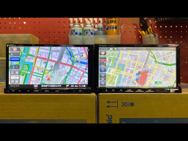 2020年モデル・2021年モデル パナソニックナビ比較！！ CN-HE01DとCN