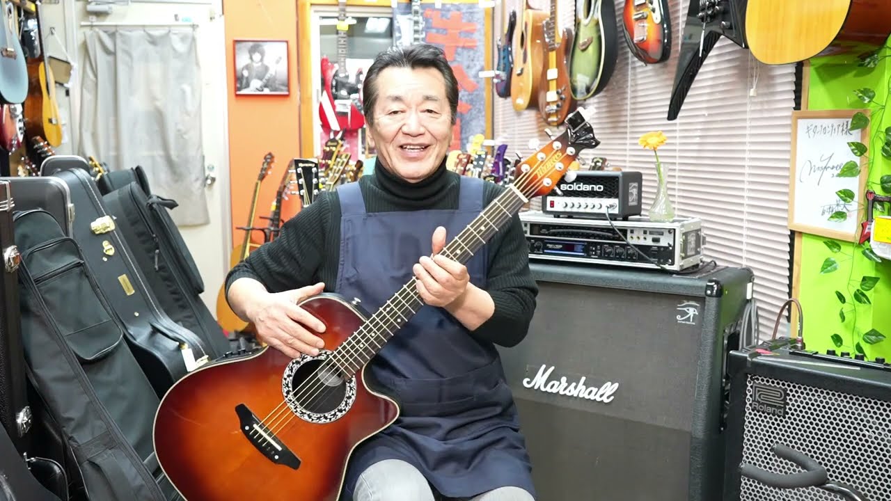 Morris TR-601 国産でゴトーペグ搭載！ - YouTube