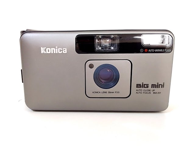 故障している KONICA BIG MINI BM-201 - YouTube