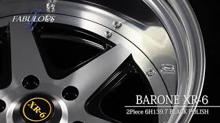 FABULOUS BARONE XR-6 2PIECE 6H139.7 ファブレス ヴァローネ エックス