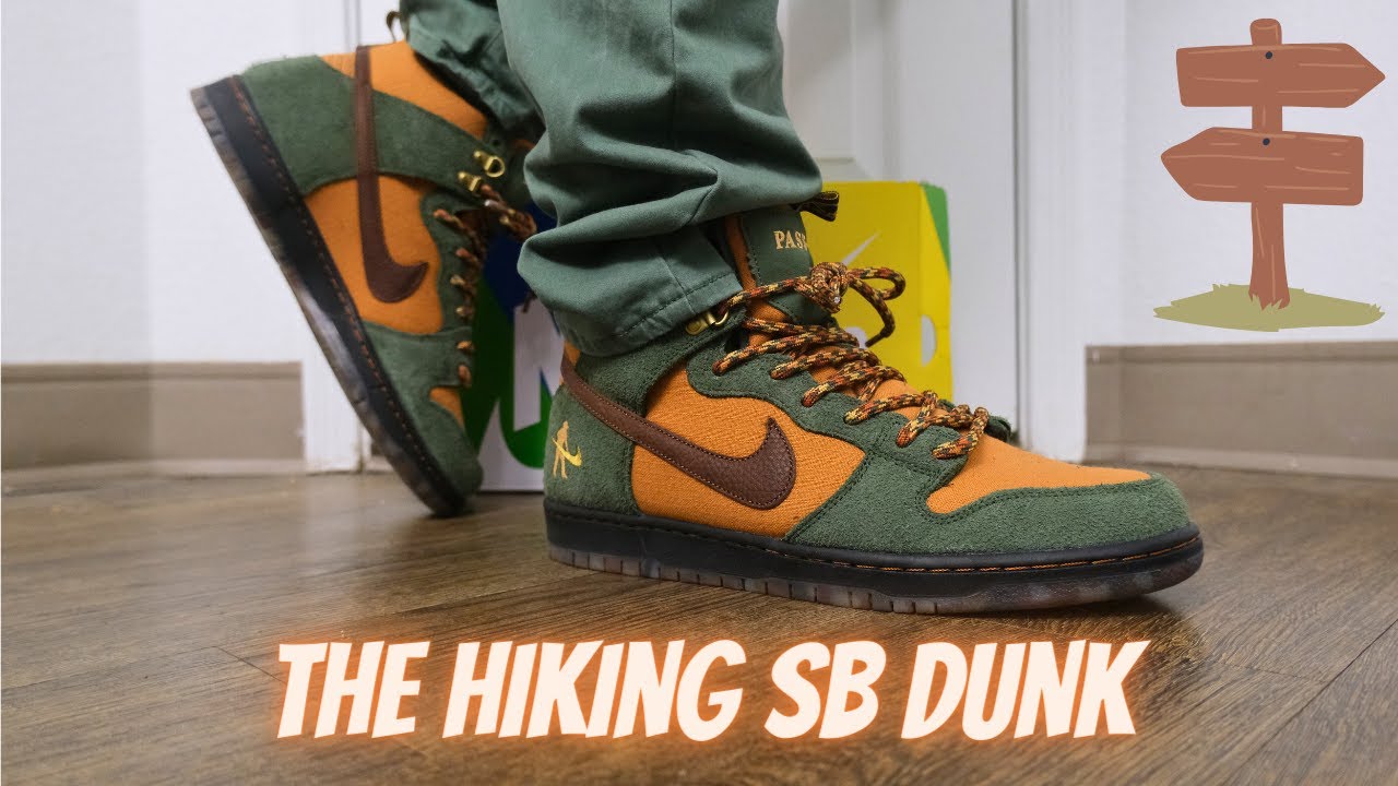 Nike SB Dunk High Pass~Port Work Boots On Feet Review | The Hiking