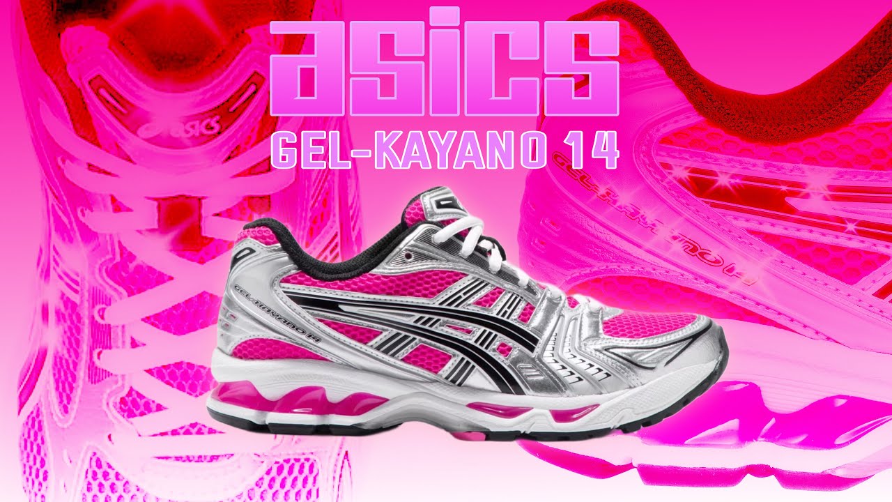ASICS 'PINK GLO' GEL KAYANO 14 - YouTube