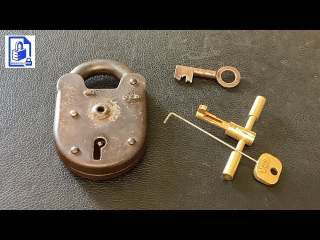 738. Chubb Corvette picked open - At last a padlock off ebay which
