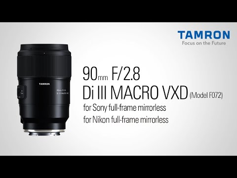 Tamron 90mm F2.8 Di III VXD Macro Lens Announced - Alpha Shooters