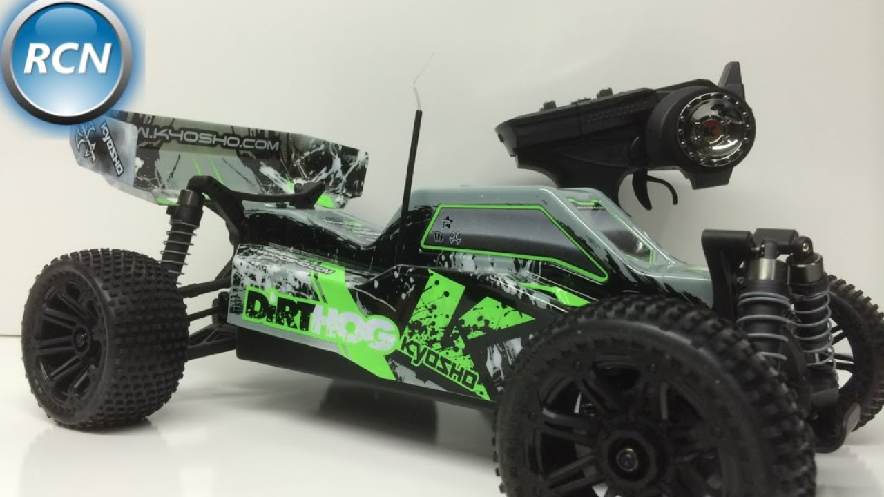 Kyosho Dirt Hog RTR 1/10th Scale 4wd Buggy Unboxing - YouTube