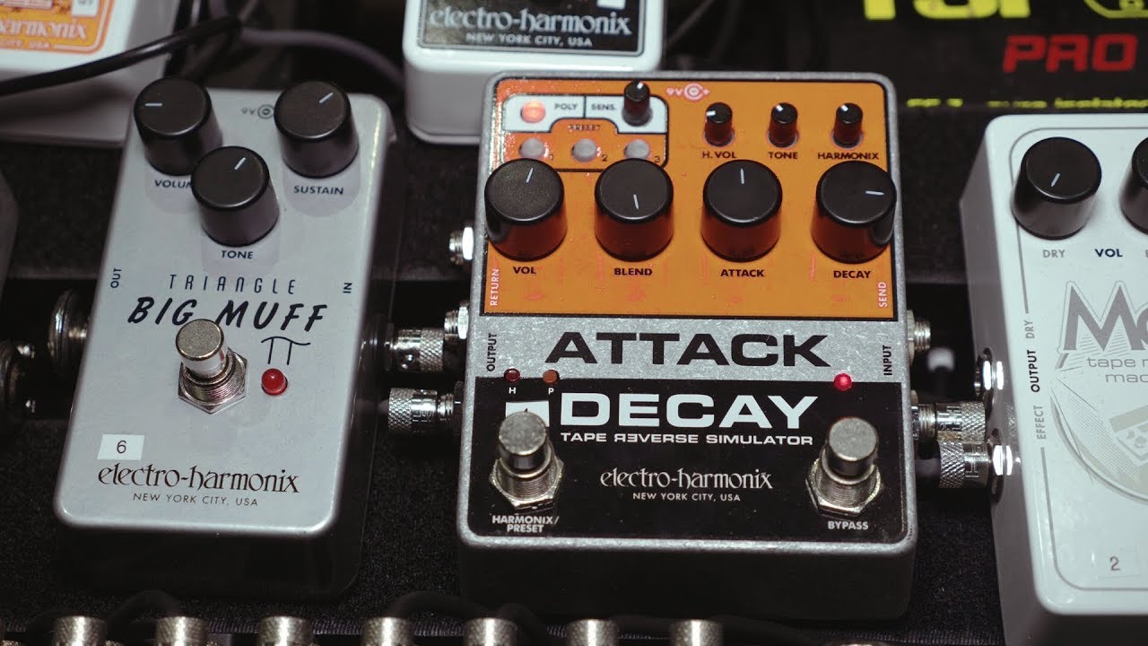 Electro Harmonix - Attack Decay - NAMM 2019 - YouTube