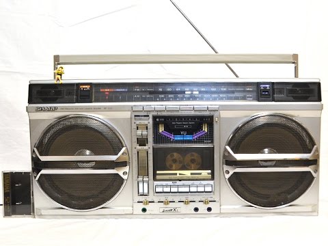SHARP GF-535 The SEARCHER-XL (1981) Vintage Boombox Ghettoblaster