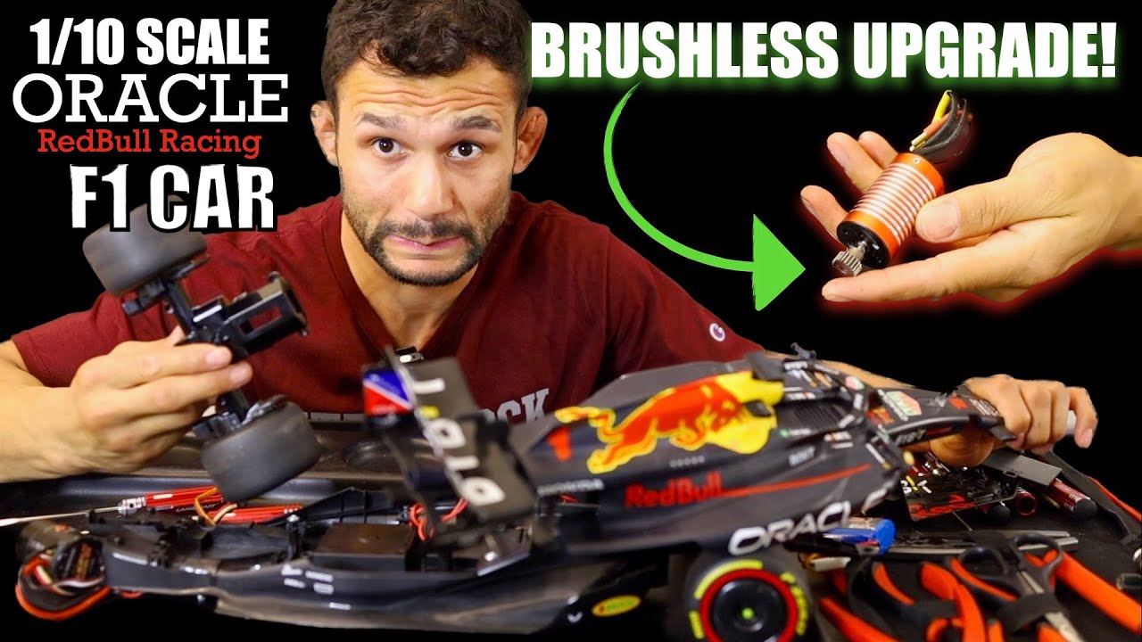 Oracle Red Bull Racing F1 Car Brushless Upgrade - YouTube