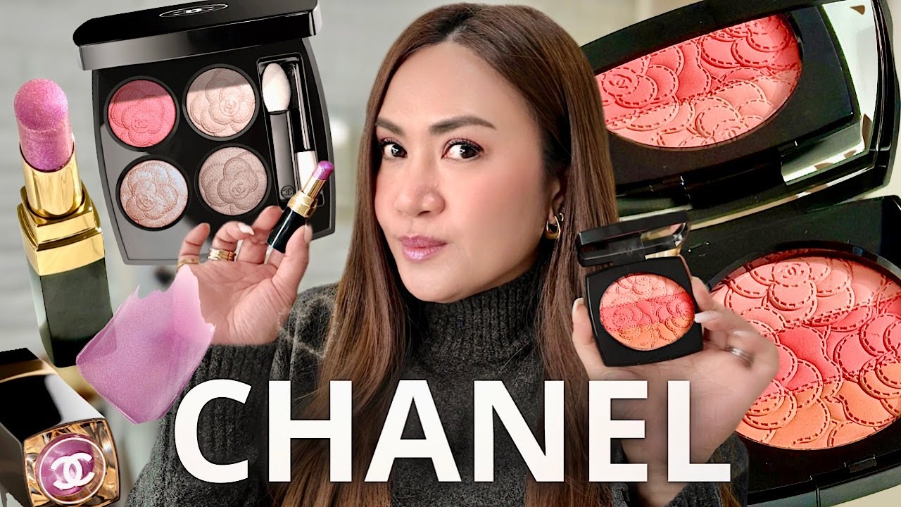 NEW CHANEL CAMELIA FUTURA MAKEUP COLLECTION SPRING 2025 | New