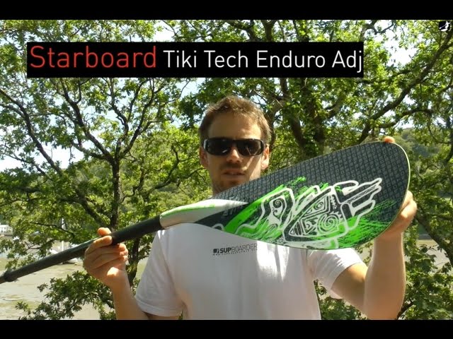 Reviewed – Starboard Tiki Tech Enduro Adjustable Paddle - YouTube
