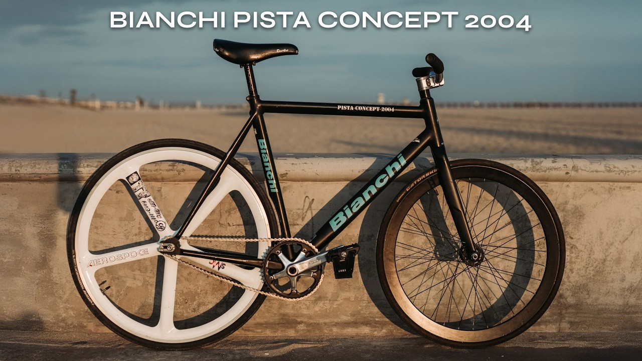 Bianchi Pista Concept 2004 Build + Ride - YouTube