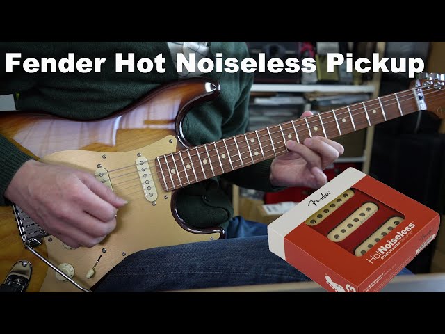 Fender Hot noiseless strat pickups DEMO フェンダー ホット