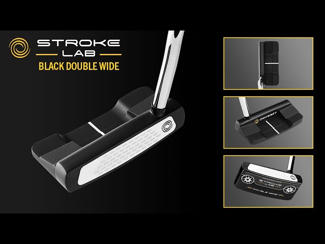 Odyssey Stroke Lab Black Double Wide Putter (REVIEW) - YouTube