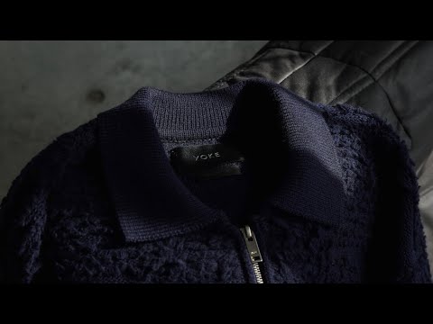 一癖あるヨークのジップカーディガン | YOKE - YouTube