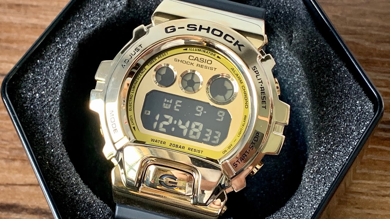 G-Shock GM-6900G-9DR review - G for metalheads - YouTube