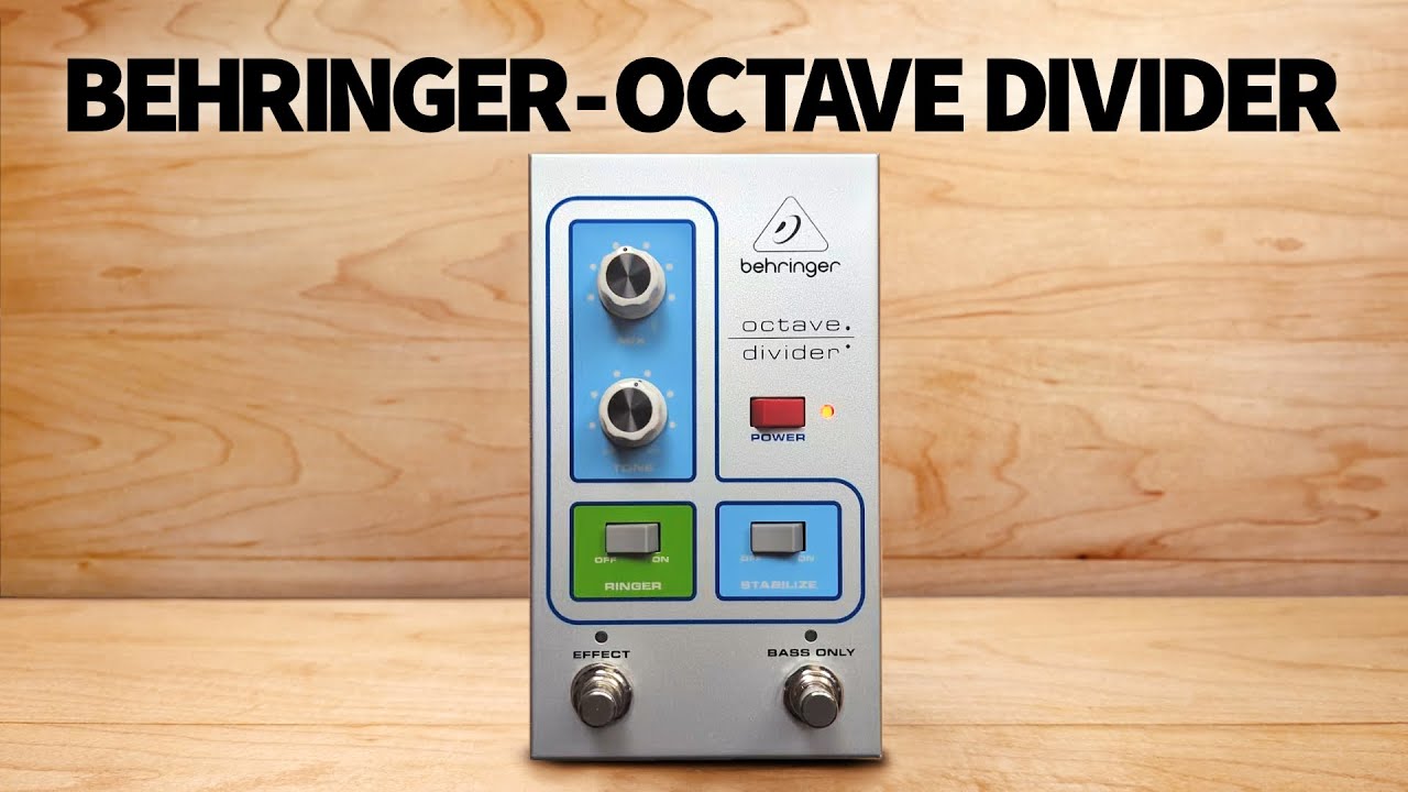 Behringer - Octave Divider - YouTube