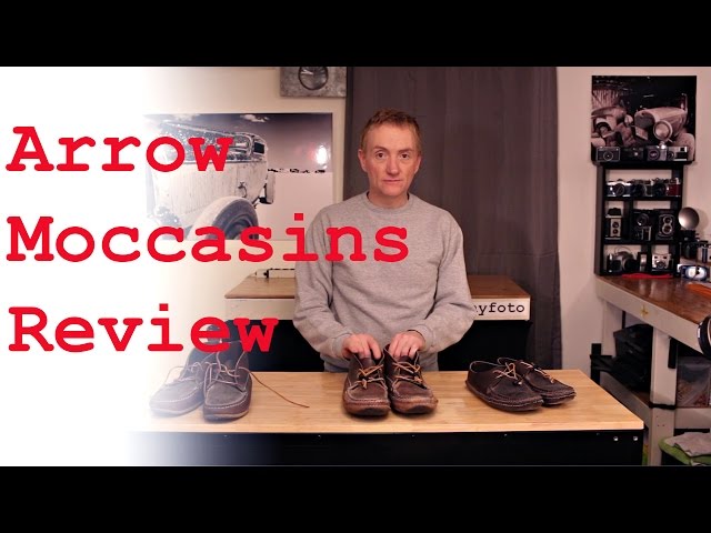 Arrow Moccasins Comparison - YouTube