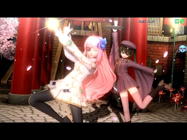 PDA-FT PV】千本桜 -F edition-【巡音ルカ：ナギサ・レプカ】(720p