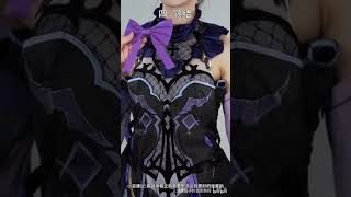 三分妄想 原神 コスプレ フィッシュル 衣装 着用解説 - YouTube