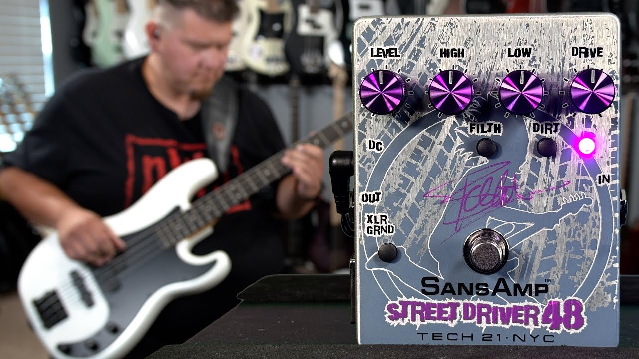 Tech 21 Frank Bello Street Driver 48 Signature SansAmp - YouTube