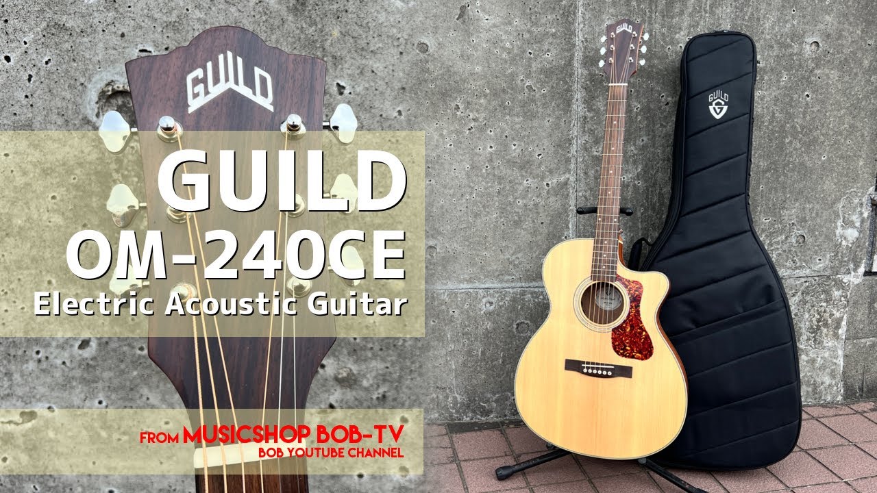画*O様 GUILD OM-240CE ACB ※2026年8月までの保証書あ GUILDからOM