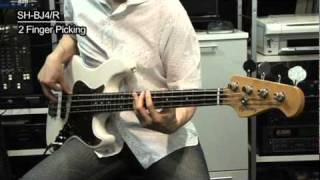 エレキベース「HISTORY（ヒストリー） SH-BJ4/R」の紹介 - YouTube