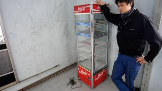 I bought an antique refrigerator for my new garage. - YouTube
