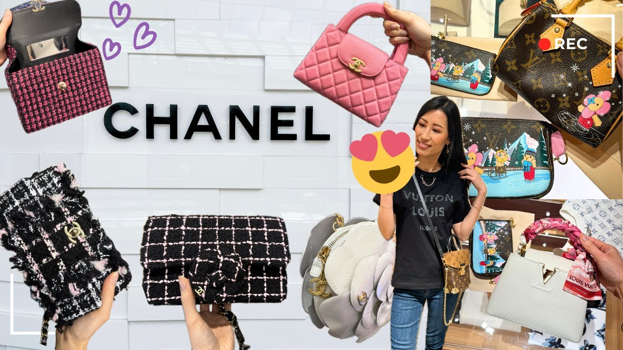 LUXURY Shopping Vlog: CHANEL & LOUIS VUITTON | Hot NEW Bags