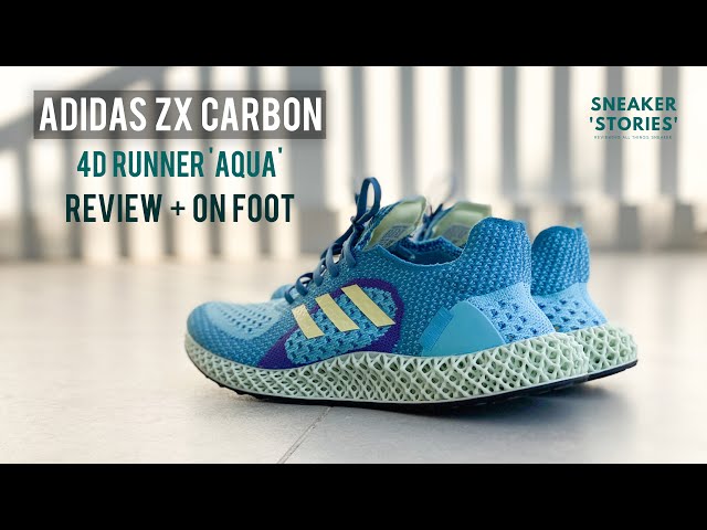 adidas ZX Carbon 4D 'Aqua' (Review + On Foot) - YouTube