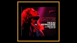 Led Zeppelin - Texas Hurricane 1977 (Part 1) - YouTube
