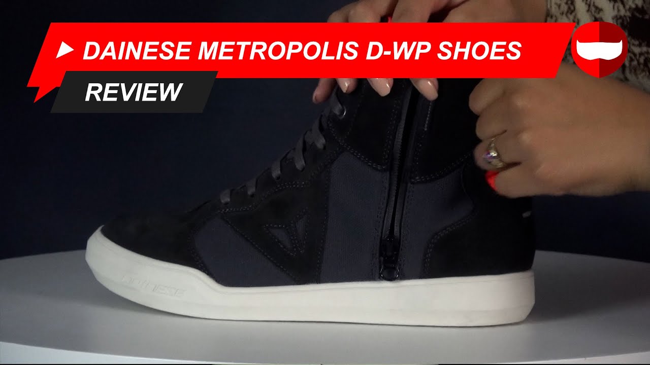 Dainese Metropolis D-WP Shoes - Review - Champion Helmets - YouTube