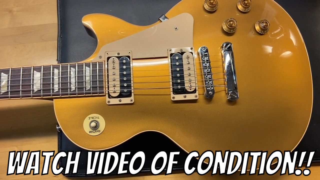 2011 Gibson Les Paul Traditional Pro Goldtop - YouTube