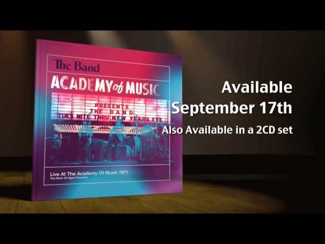 The Band Live At The Acdemy Of Music 1971 UNBOXING - YouTube