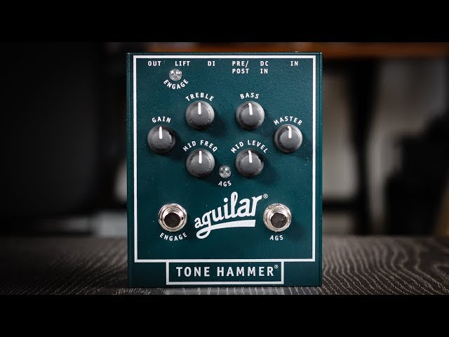 Aguilar Tone Hammer DI/Preamp - [DEMO] - YouTube