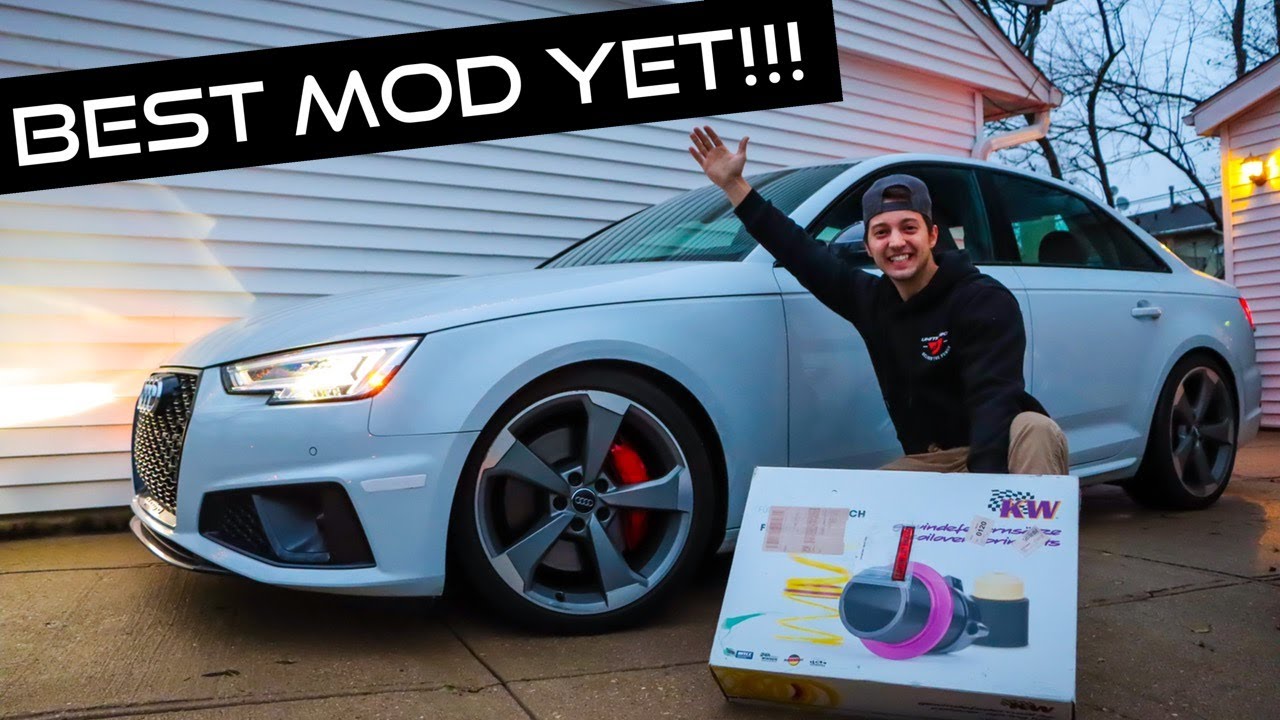 AUDI S4 B9 BEST MOD YET!? (KW HAS Install and Review!) - YouTube