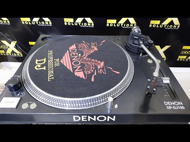 Denon DP DJ100 Direct Drive Turntable How To Use Price