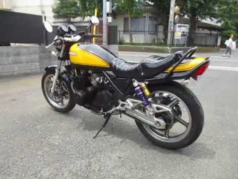 黄色火の玉 ゼファー400 SHIINA MOTORS - YouTube