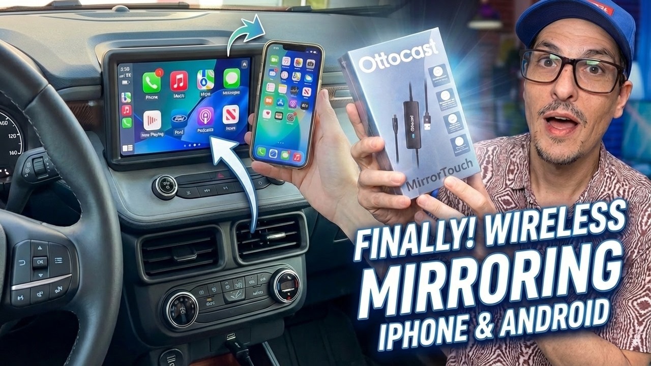 OTTOCAST MirrorTouch Review – Finally Mirror iPhone to CarPlay