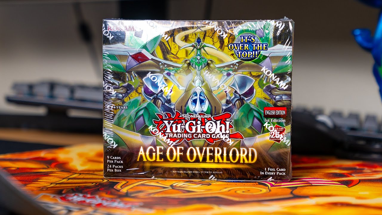 New Yu-Gi-Oh Set is Out! Age of Overlord! - YouTube