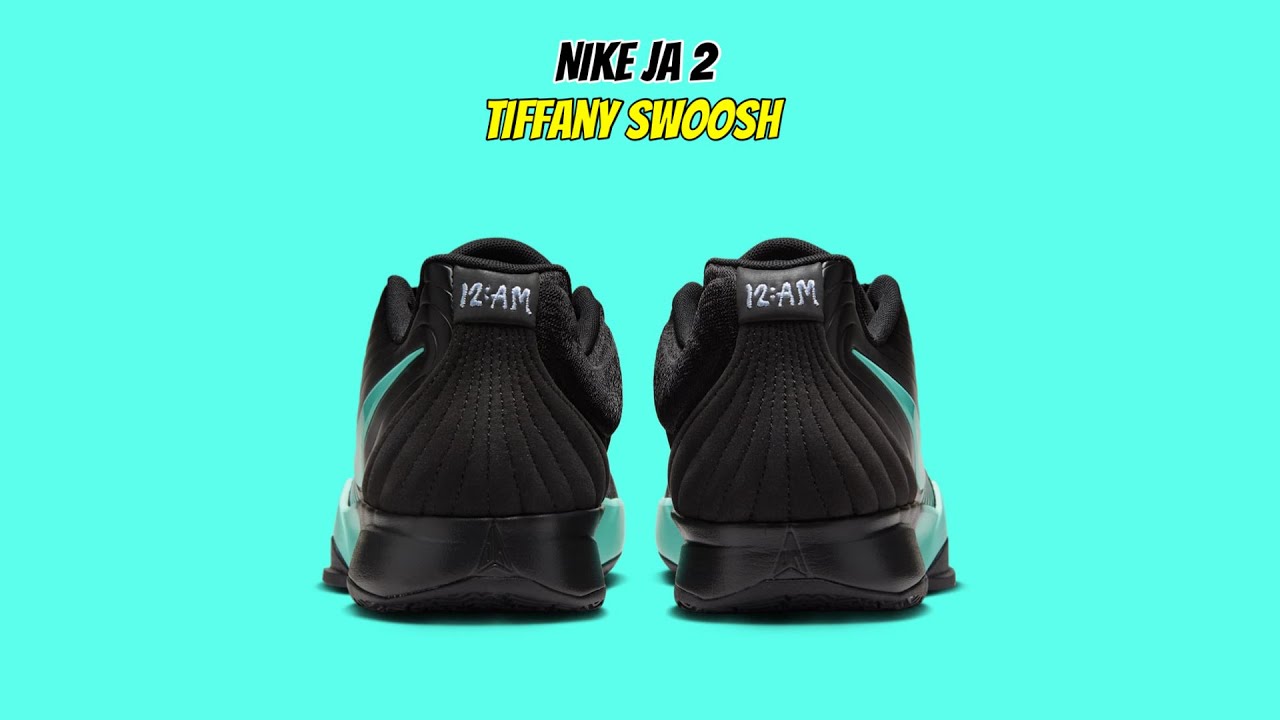 Nike Ja 2 Tiffany Swoosh - YouTube